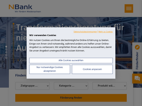 'nbank.de' screenshot