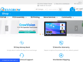 'elecrow.com' screenshot