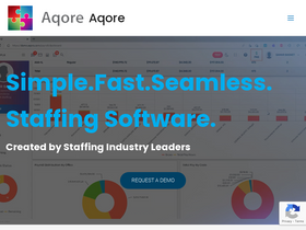 'aqore.com' screenshot