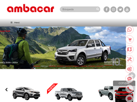 'ambacar.ec' screenshot