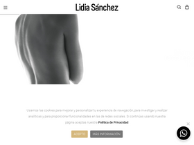 'lidiasanchez.com' screenshot