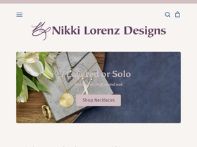 nikkilorenzdesigns.com homepage screenshot