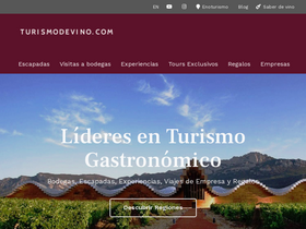 'turismodevino.com' screenshot
