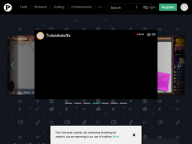 'picarto.tv' screenshot