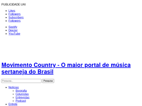 'movimentocountry.com' screenshot