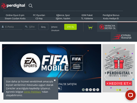 'perdigital.com' screenshot