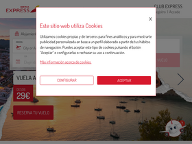 'iberiaexpress.com' screenshot