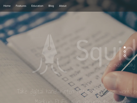 'squidnotes.com' screenshot