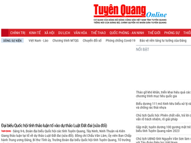 'baotuyenquang.com.vn' screenshot