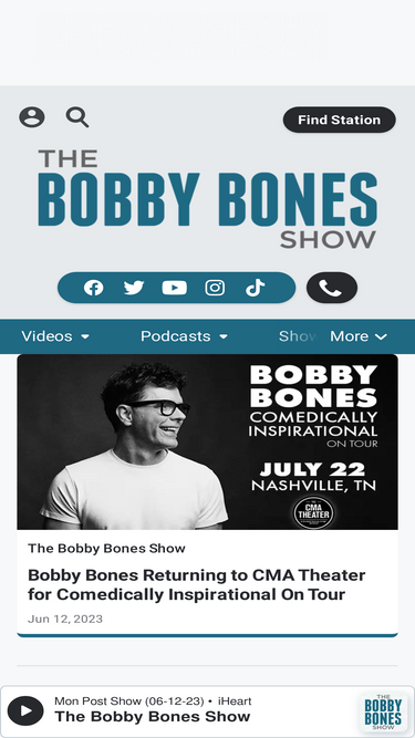 bobbybones.iheart.com