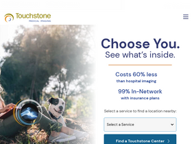'touchstoneimaging.com' screenshot
