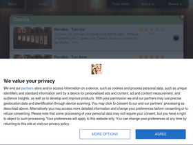 'pasjans-online.pl' screenshot