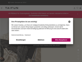 'taifun.com' screenshot