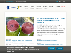 'terviseamet.ee' screenshot