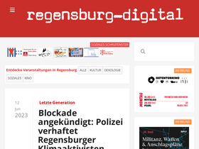 'regensburg-digital.de' screenshot