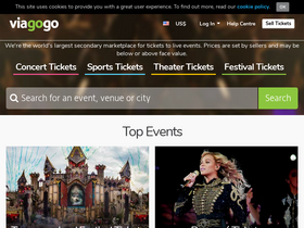 'viagogo.fr' screenshot