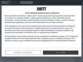 'snitt.hu' screenshot