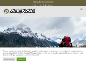 'abenakiextreme.com' screenshot