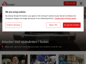 'lakareutangranser.se' screenshot