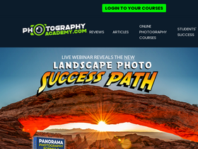 'photographyacademy.com' screenshot