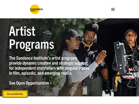 'sundance.org' screenshot