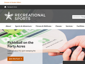 'utrecsports.org' screenshot