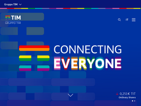 'telecomitalia.com' screenshot