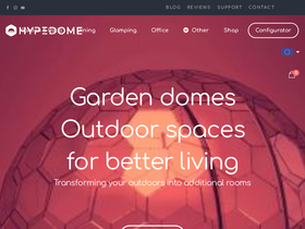 'hypedome.com' screenshot