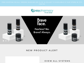 ezypharmacy.co.nz homepage screenshot