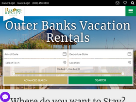 'resortrealty.com' screenshot