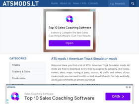 'atsmods.lt' screenshot