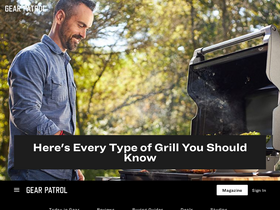 'gearpatrol.com' screenshot