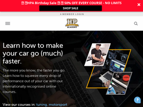 'hpacademy.com' screenshot