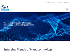 'parksystems.com' screenshot