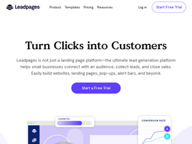 'leadpages.net' screenshot