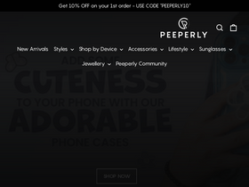 'peeperly.in' screenshot