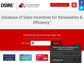 'dsireusa.org' screenshot