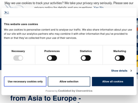 'cargo-partner.com' screenshot
