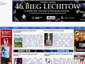 'maratonypolskie.pl' screenshot