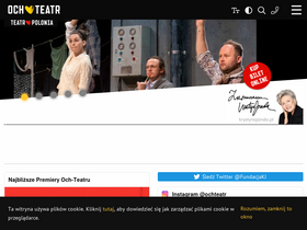 'ochteatr.com.pl' screenshot