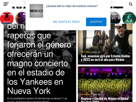 'wikirock.net' screenshot