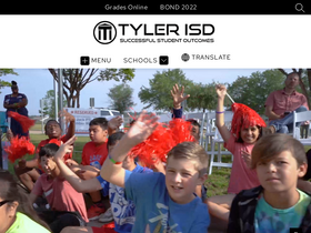 'tylerisd.org' screenshot