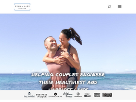 'ryanandalex.com' screenshot