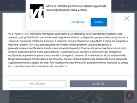 'versiliatoday.it' screenshot