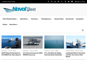 'navalpost.com' screenshot