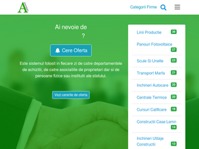 'afacerist.ro' screenshot