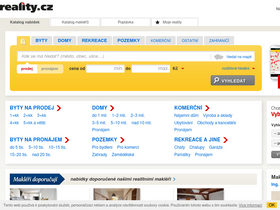 'reality.cz' screenshot