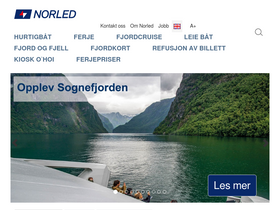'norled.no' screenshot