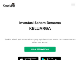 'stockbit.com' screenshot