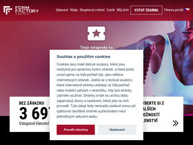 'formfactory.cz' screenshot